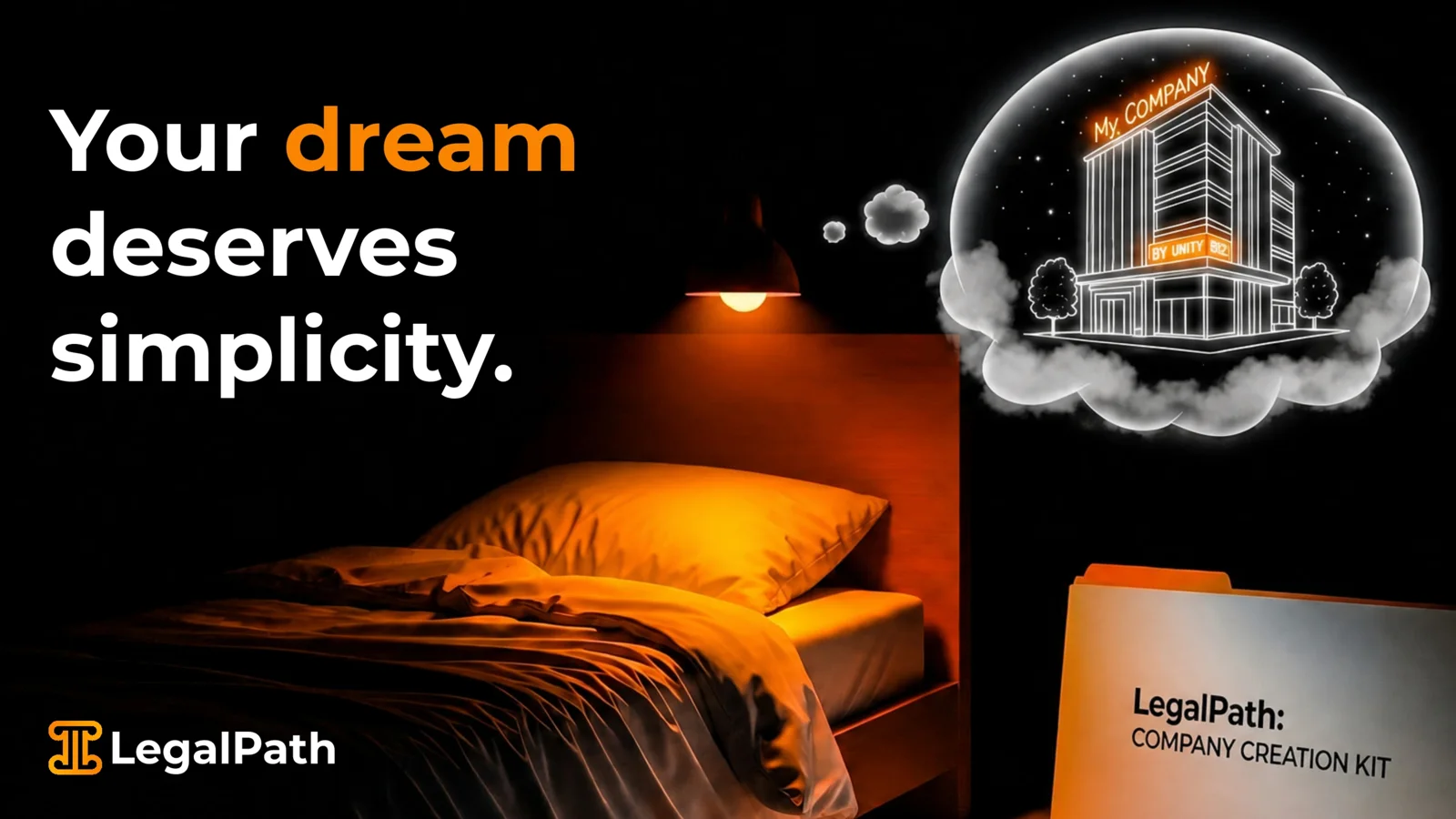 LegalPath social media post: Your dream deserves simplicity